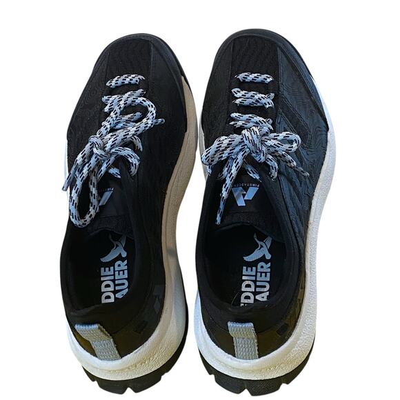 Eddie Bauer High Jinx Low Hiking Shoes Women 8.5 Black Gorpcore Outdoor Like New - Picture 6 of 16